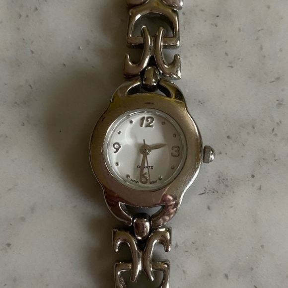 Avon Accessories - Avon Silver-Tone Bracelet Watch